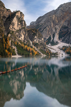 Dawn Breaks at Lago Di Braies