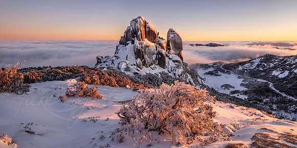 Blanketed Cathedral Panorama