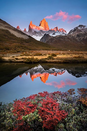 Cerro Chaltén at Dawn