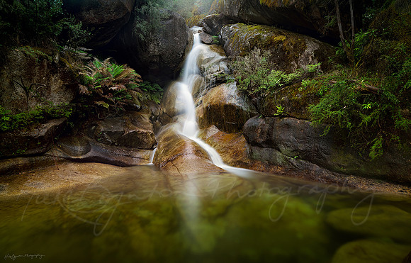 Ladies Bath Falls at Mt Buffalo, Victoria, Australia by photographer Mieke Boynton
