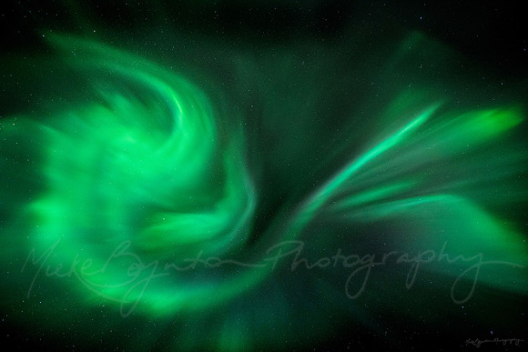 The Aurora Borealis by photographer Mieke Boynton