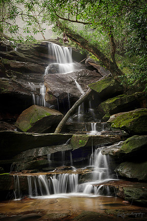 Somersby Falls in New South Wales Australia by photographer Mieke Boynton
