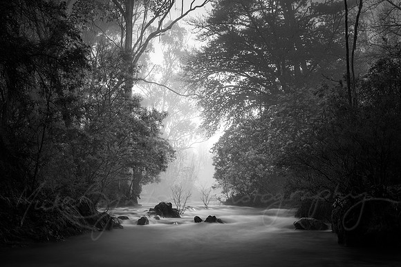Atmospheric Ovens River Fog