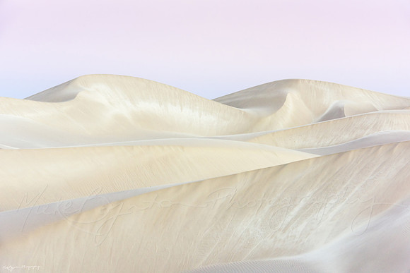 Soft sand dunes