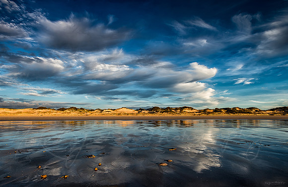 Reflections on Cable Beach Western Australia by photographer Mieke Boynton